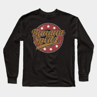 Personalized Name Banana Vintage Circle Limited Edition Long Sleeve T-Shirt